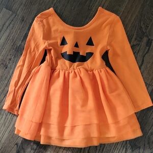 Old Navy Orange Jack-O'-Lantern Costume Dress